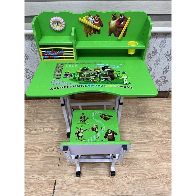 Bàn Học Sinh In Hoạt Hình Nhập Khẩu - BGHS3