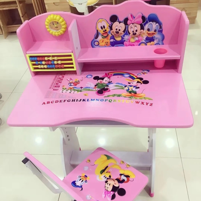 Bàn Học Sinh In Hoạt Hình Nhập Khẩu - BGHS3