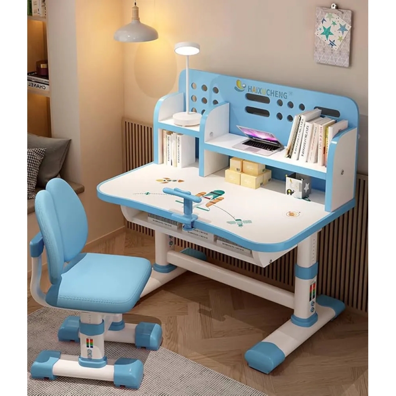 Bàn Học Sinh Chống Gù Có Kệ Để Đồ - BGHS12