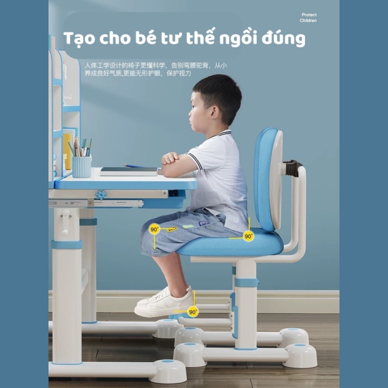 Ghế Học Sinh Chống Gù Tăng Chỉnh Chiều Cao - BGHS18