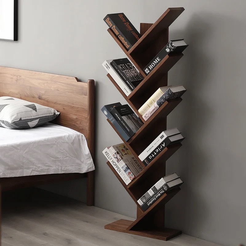 Tủ Văn Phòng Liền Kệ Sách Gỗ Xương Cá  - THS227