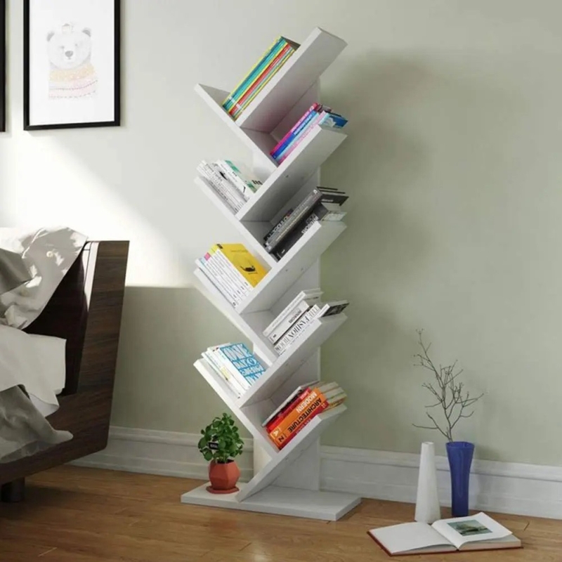 Tủ Văn Phòng Liền Kệ Sách Gỗ Xương Cá  - THS227