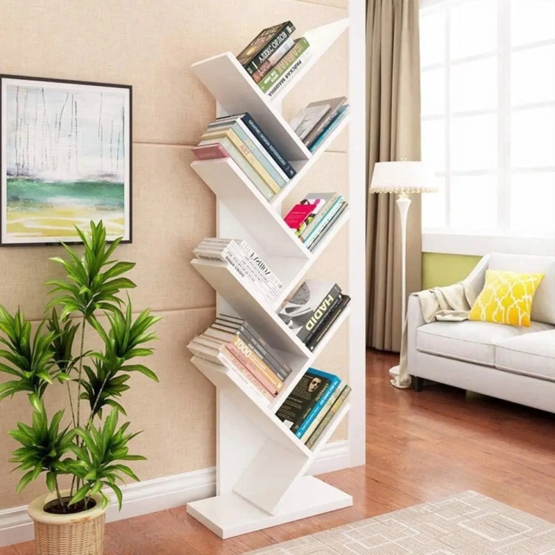 Tủ Văn Phòng Liền Kệ Sách Gỗ Xương Cá  - THS227