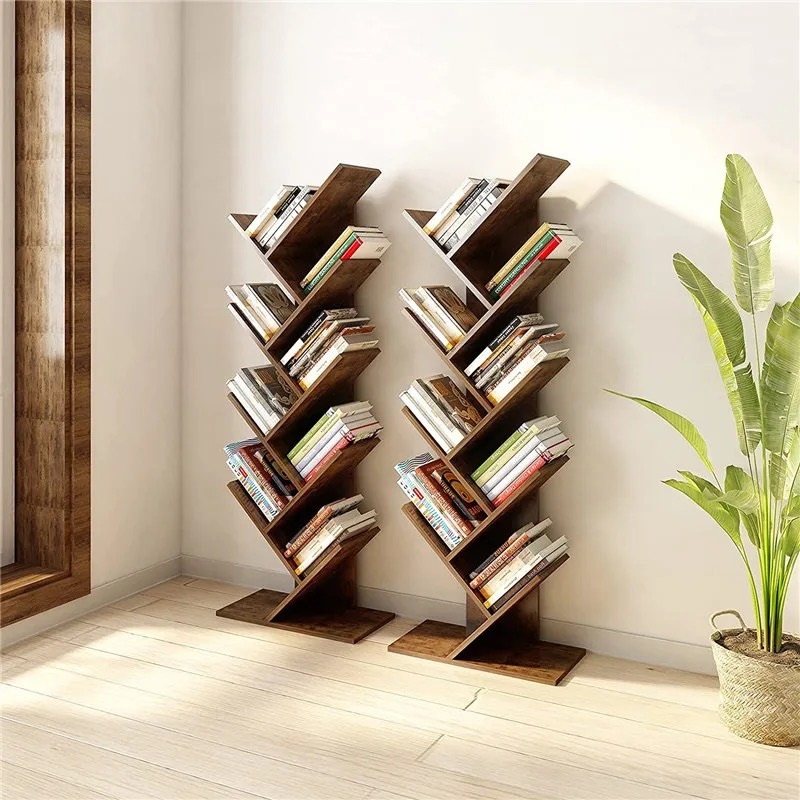 Tủ Văn Phòng Liền Kệ Sách Gỗ Xương Cá  - THS227