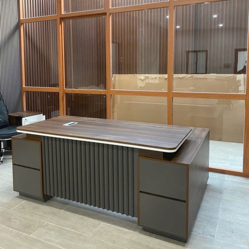 Bàn Giám Đốc Góc L Giá Tốt Sài Gòn - BGĐ52