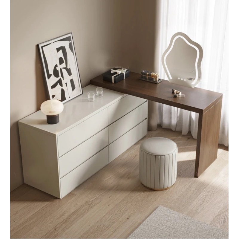 Bàn Trang Điểm Kết Hợp Tủ Trang Trí - BTD19