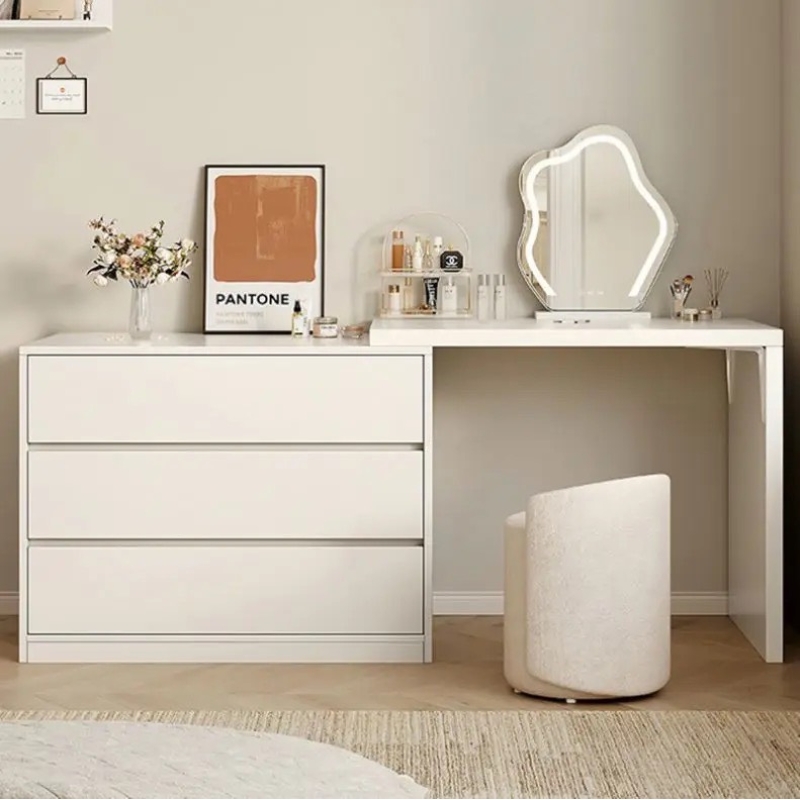 Bàn Trang Điểm Kết Hợp Tủ Trang Trí - BTD19