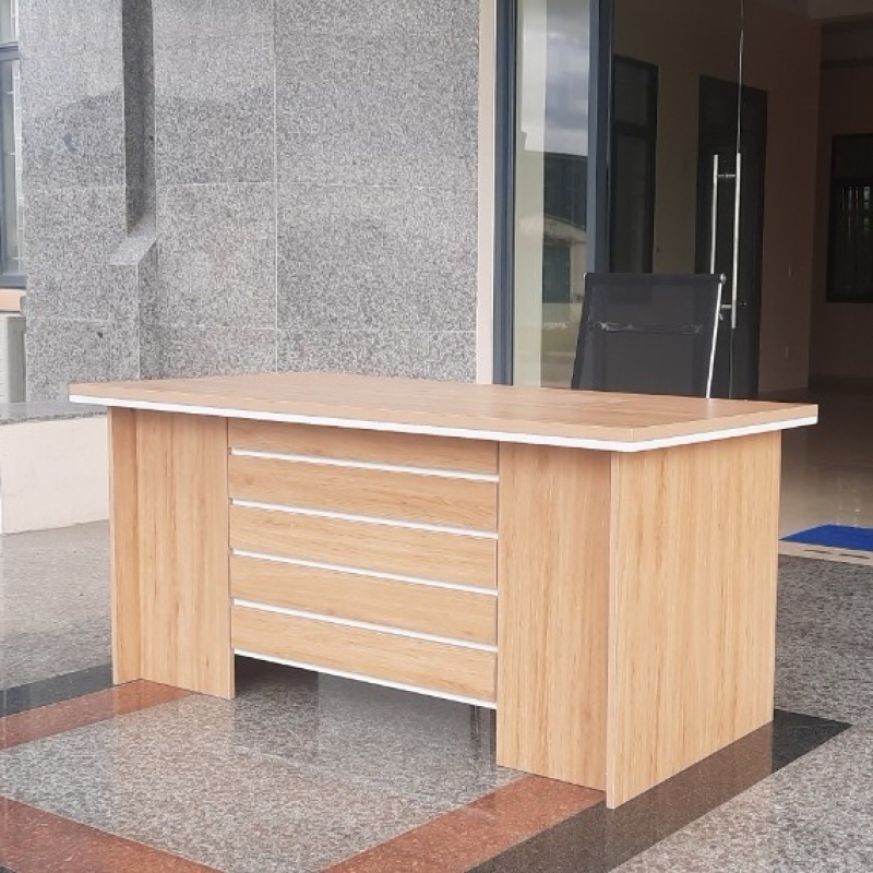 Bàn Giám Đốc Gỗ MDF Sang Trọng Đa Năng - BGĐ68