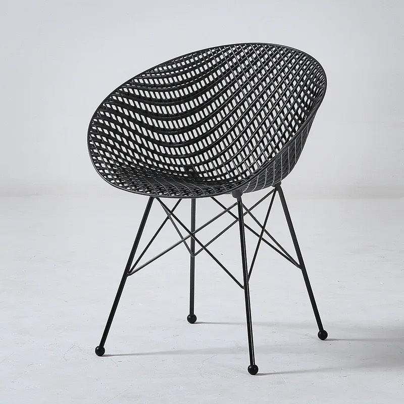 Ghế Cafe Tựa Đan Lưới Phong Cách Châu Âu - CF64