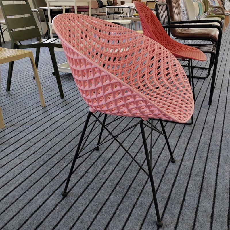 Ghế Cafe Tựa Đan Lưới Phong Cách Châu Âu - CF64