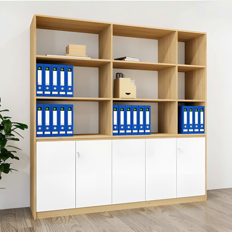 Tủ Tài Liệu Gỗ Nhiều Ngăn Tiện Lợi - THS91
