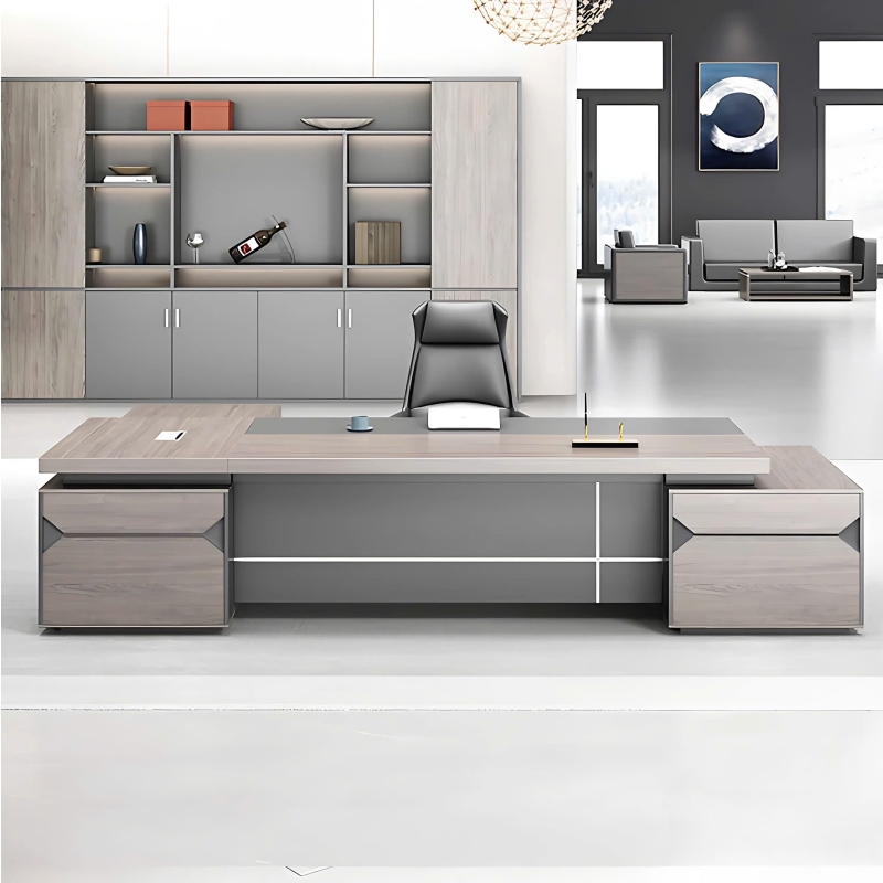 Bàn Giám Đốc Góc L Cao Cấp - BGĐ4