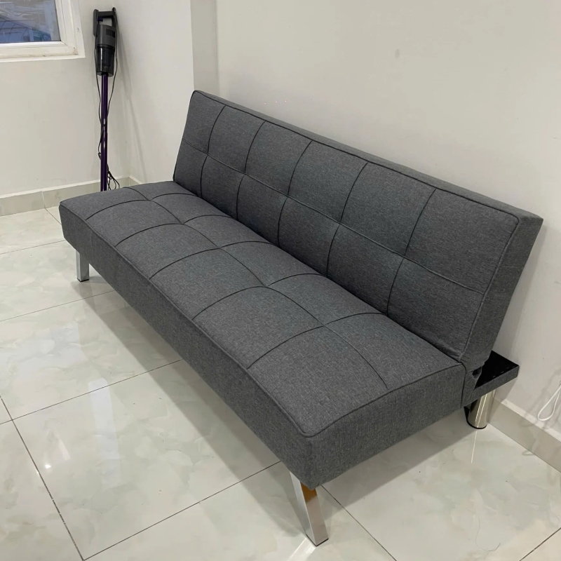 Ghế Sofa Bed Điều Chỉnh 3 Chế Độ Chân Sắt  - SF44