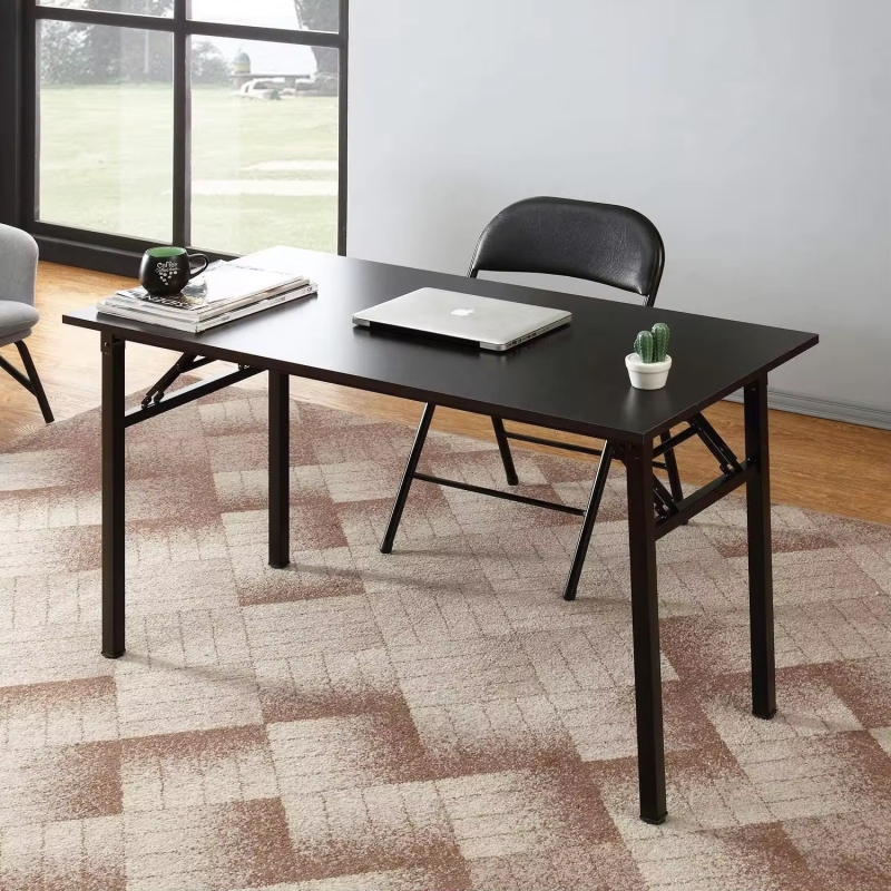 Bàn Làm Việc Chân Gấp Trắng - BLV13