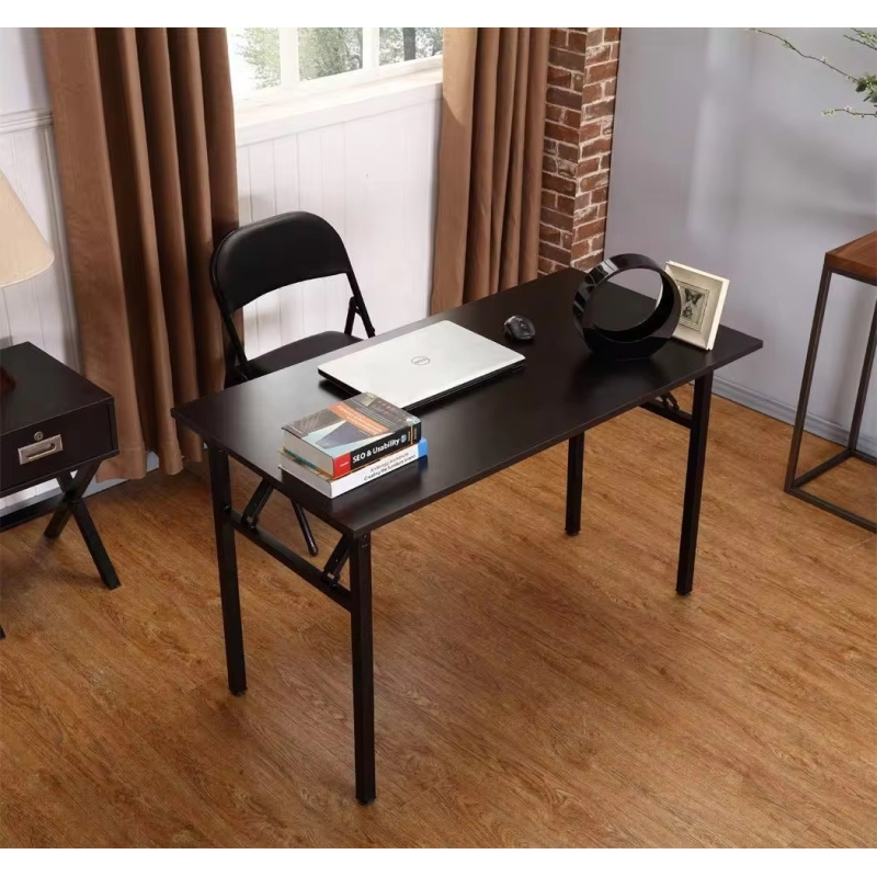 Bàn Làm Việc Chân Gấp Trắng - BLV13