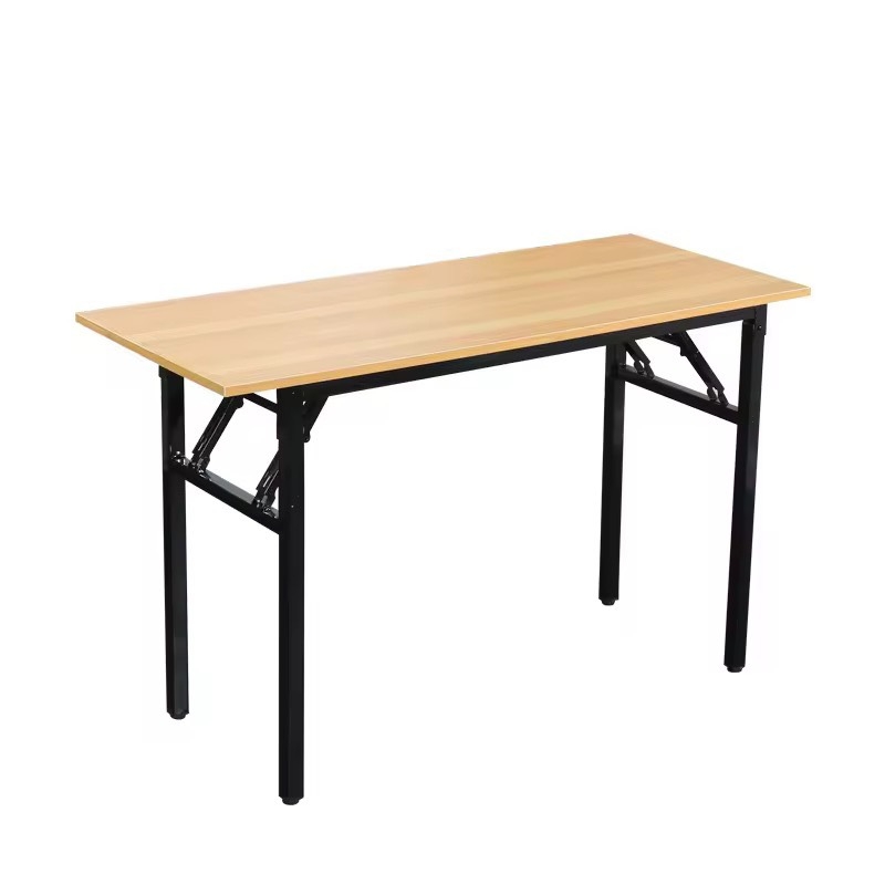 Bàn Làm Việc Chân Gấp Trắng - BLV13