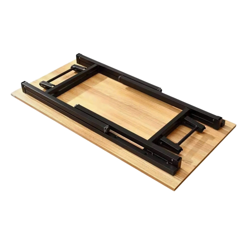 Bàn Làm Việc Chân Sắt Gấp Gọn - BLV1