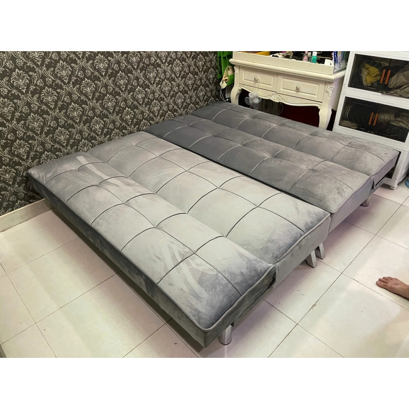 Ghế Sofa Bed Điều Chỉnh 3 Chế Độ Chân Sắt  - SF44
