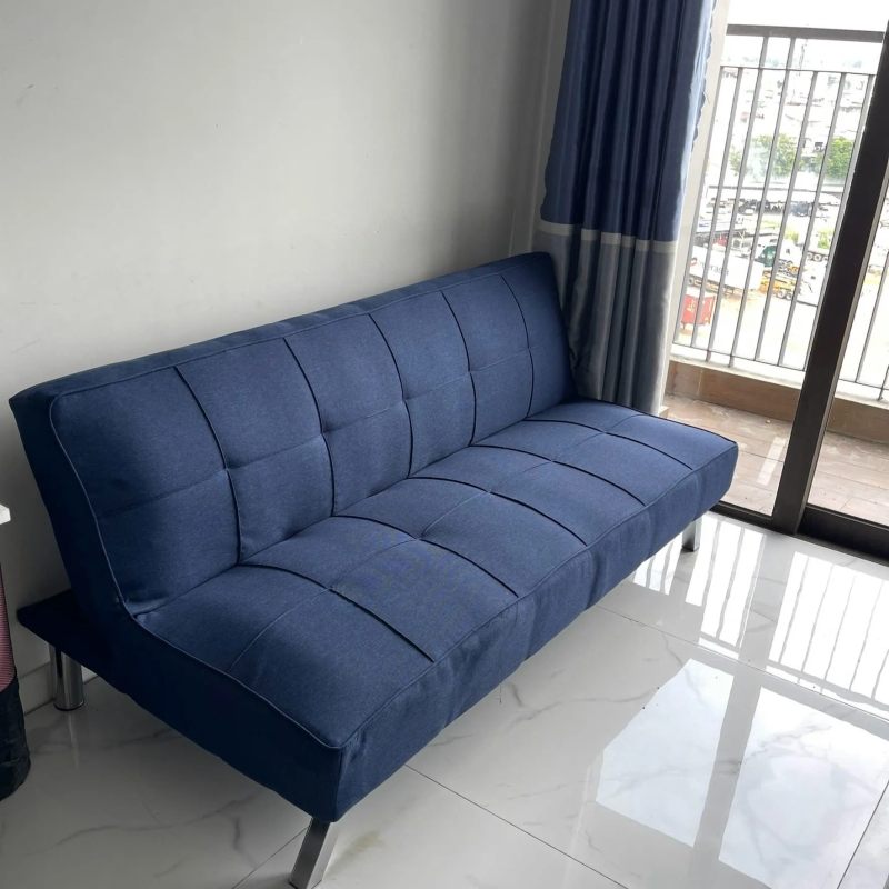 Ghế Sofa Bed Điều Chỉnh 3 Chế Độ Chân Sắt  - SF44