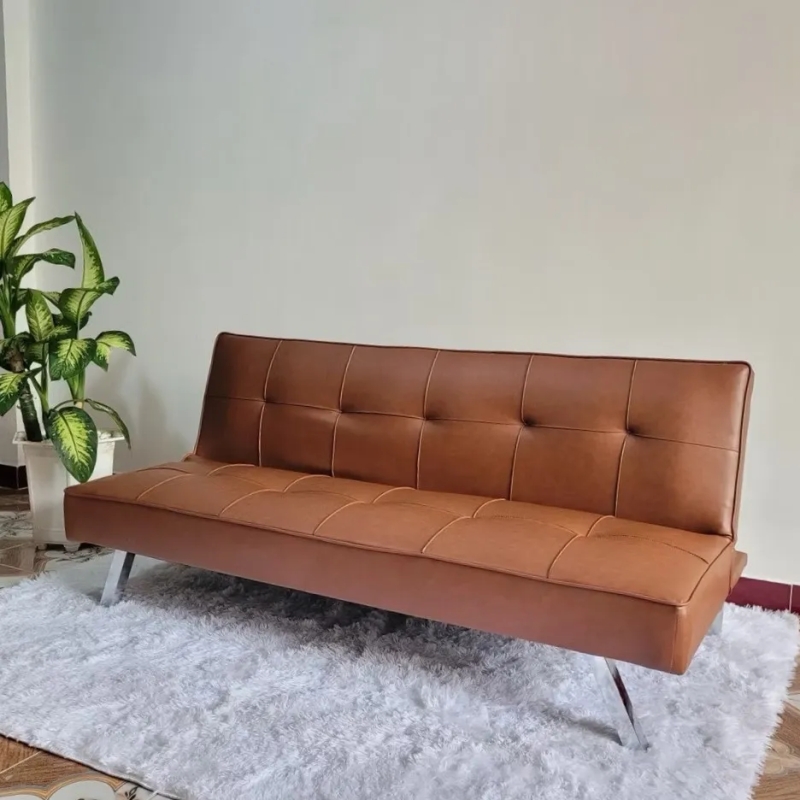 Ghế Sofa Bed Điều Chỉnh 3 Chế Độ Chân Sắt  - SF44