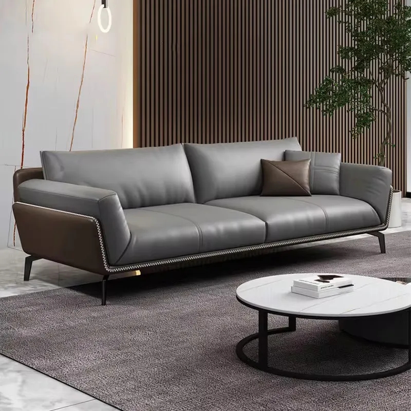 Ghế Sofa Da Simili Phòng Khách Hiện Đại - SF21 