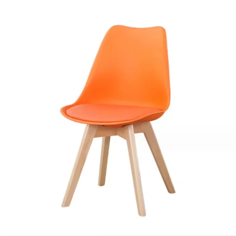 Ghế Cafe Tiếp Khách Emes Bọc Đệm Chân Gỗ - CF2