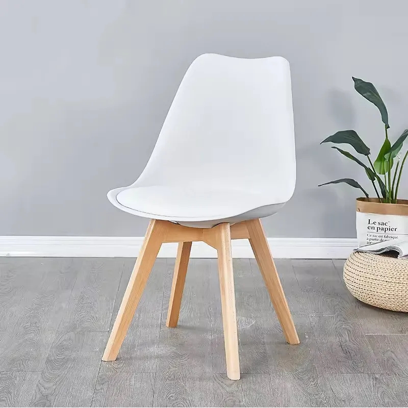 Ghế Cafe Tiếp Khách Emes Bọc Đệm Chân Gỗ - CF2